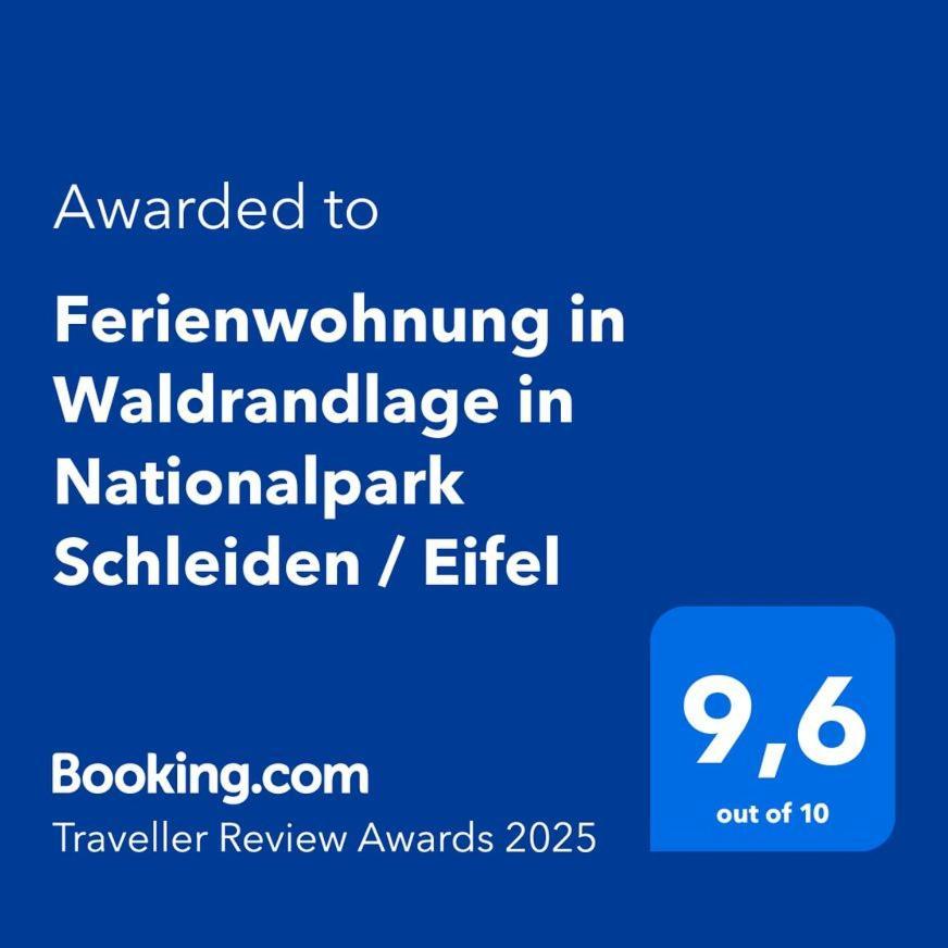 Ferienwohnung In Waldrandlage In Nationalpark Schleiden / Eifel Esterno foto